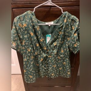 Madewell size 4 blouse.